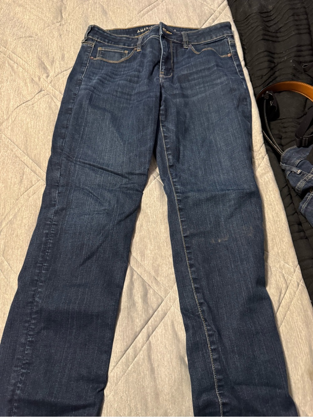 American Eagle Outfitters Dark Blue Skinny Jeans